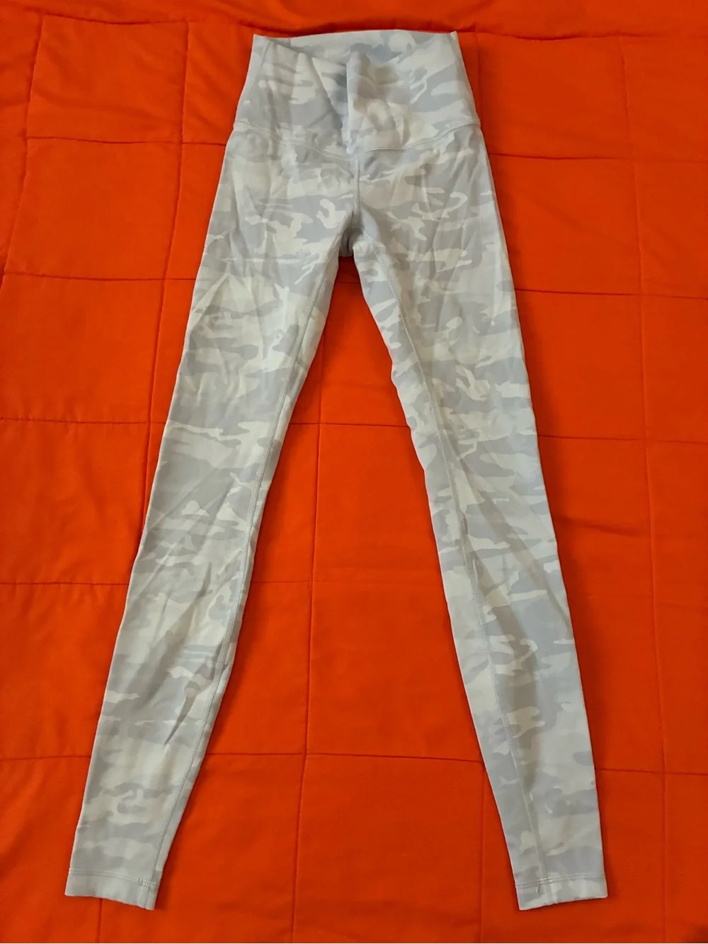 Lululemon Leggings Womens 4 Camo High Rise Athletic Activewear Gym